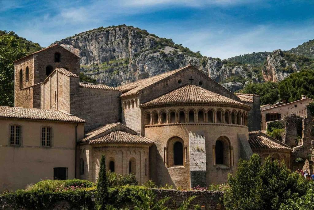 Maison Avec Exterieur Proche Saint Guilhem Le Desert Eksteriør bilde